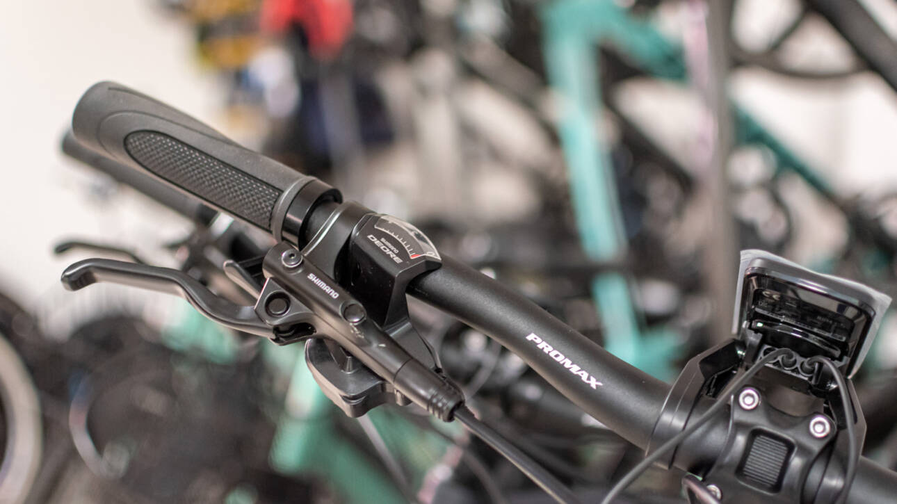 Particolare bici assistita