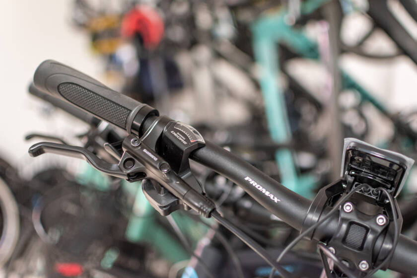 Particolare bici assistita